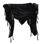 navy studded ancient scarf keffiyeh ; 2001