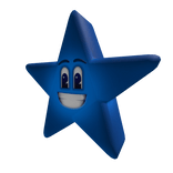 NBA Playoffs 2025 Blue Star Man