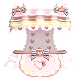 cute neapolitan strawberry maid dress 3.0