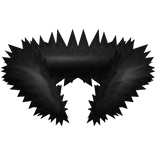 Neck Fur Black Forsaken Large Collar Grunge Winter