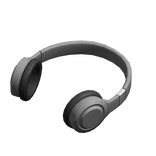 [Neck] Gray Headphones