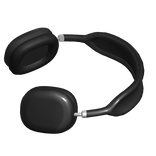 Neck Resting Max Headphones (black)