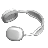 Neck Resting Max Headphones (white)