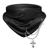 Neck Scarf Black Chrome Cross Face Mask Winter 1.0