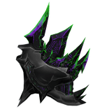 Necro-Steel Left Shoulder - Poison