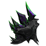 Necro-Steel Right Shoulder - Poison