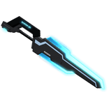 Neon Blue Cyber Blade