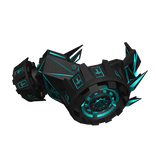 Neon Dark Cyber Gas Mask A1