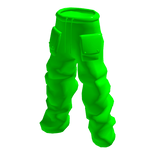 [NEON] Green Baggy Pants