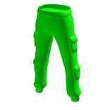 [NEON] Green Cargo Pants