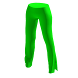 [NEON] Green Flared Pants