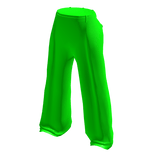 [NEON] Green Flared Pants