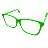 Neon Green Reading Glasses