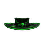 Neon Green Skullspires Outlaw Hat
