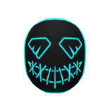 Neon Nightmares Mask - Blue