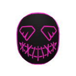 Neon Nightmares Mask - Pink