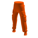 [NEON] Orange Cargo Joggers
