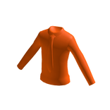 [NEON] Orange Shirt with tie