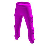 [NEON] Pink Cargo Pants