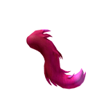 Neon Pink Werewolf Tail