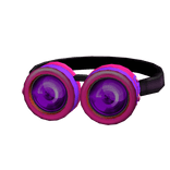 Neon Purple Punk Goggles
