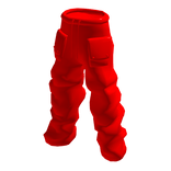 [NEON] Red Baggy Pants