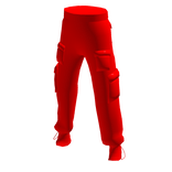 [NEON] Red Cargo Joggers