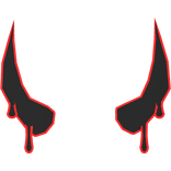 Neon Slime Horns: Dark Evil (Haloless)