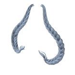 Nep's Beautiful Blue Hair