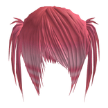 Nerdy Scene Emo Hair (Peach)