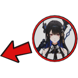 Nerissa Ravencroft Pointing Meme Circle Hololive