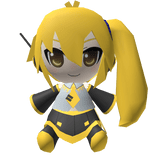 Neru Waist Plushie Cute Plush Vocaloid