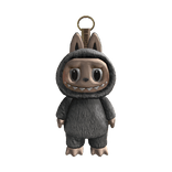 NEW! Gray Labubu Keychain