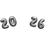 New Years 2026 Balloons