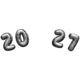 New Years 2027 Balloons