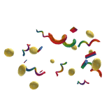 new year's lemon confetti