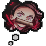 Nezuko Kamado Demon Slayer | Thinking Bubble 