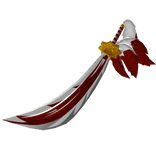 Nine-Tails Greatsword – Red & White