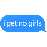 no girls text