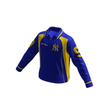 NOIR Long Sleeved Jersey (Blue Yellow)