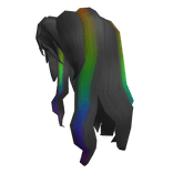 Noir Rainbow Hair