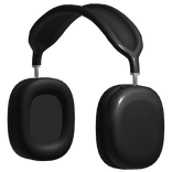 nose headphones (black)