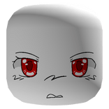 nostalgic silly drawn 2000s angry >:( anime face