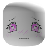 nostalgic silly drawn 2000s blushin >w< anime face