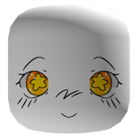 nostalgic silly drawn 2000s smiling c: anime face