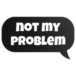 not my problem text