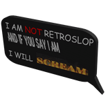 Not Retroslop text