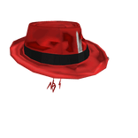 NRV Adurite Red SparkleTime Fedora