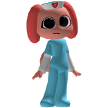Nurse Dog Head Shoulder [Animal Hospital Anomaly]