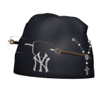 NY Beanie w/ Designer Glasses